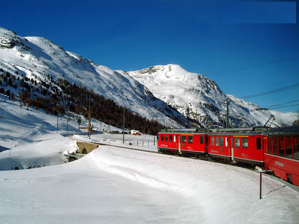 Bild von Bernina Express Panoramafahrt  in Italien Ferienhaus